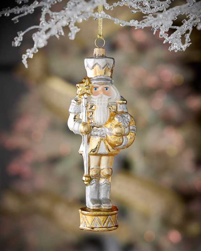 Nutcracker with Stick Ornament